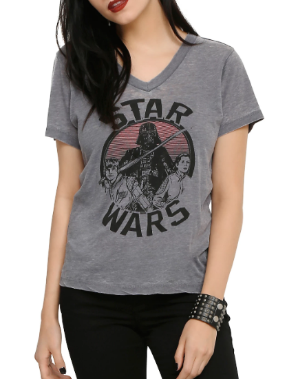 star wars v neck t shirts